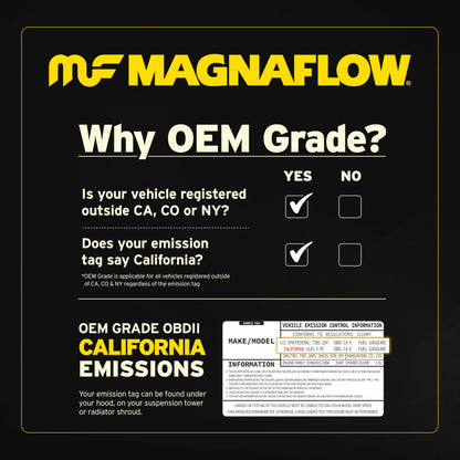 MAGNAFLOW 280112 MagnaFlow Direct-Fit Catalytic Converter 280112 (Federal/EPA Compliant)