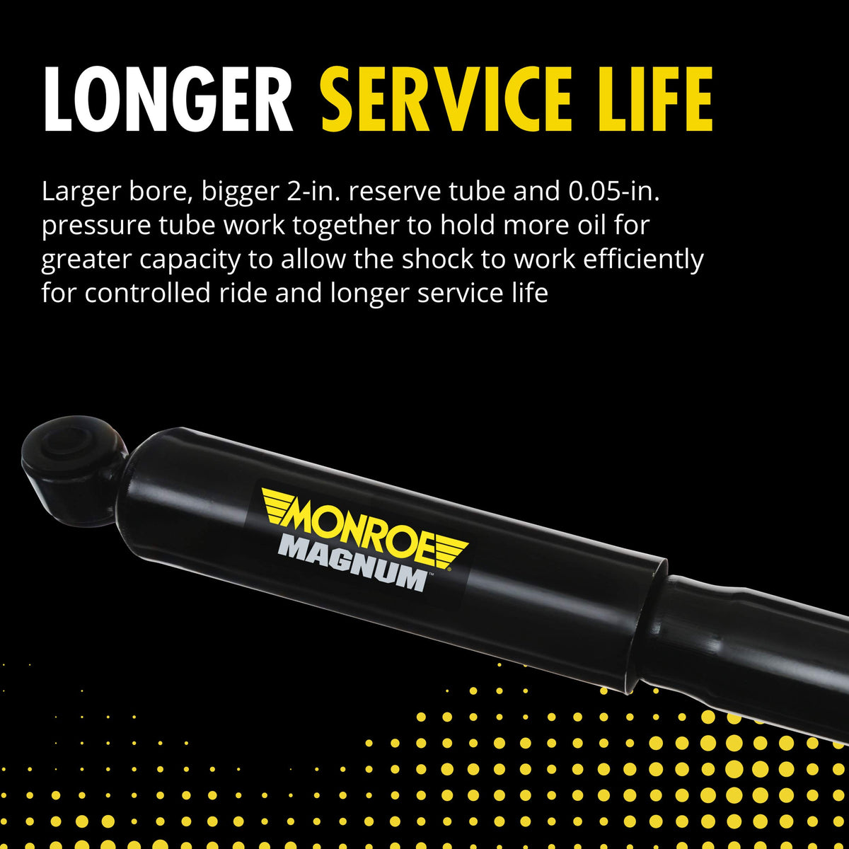 Monroe 550055 Magnum Severe Service Suspension Shock Absorber