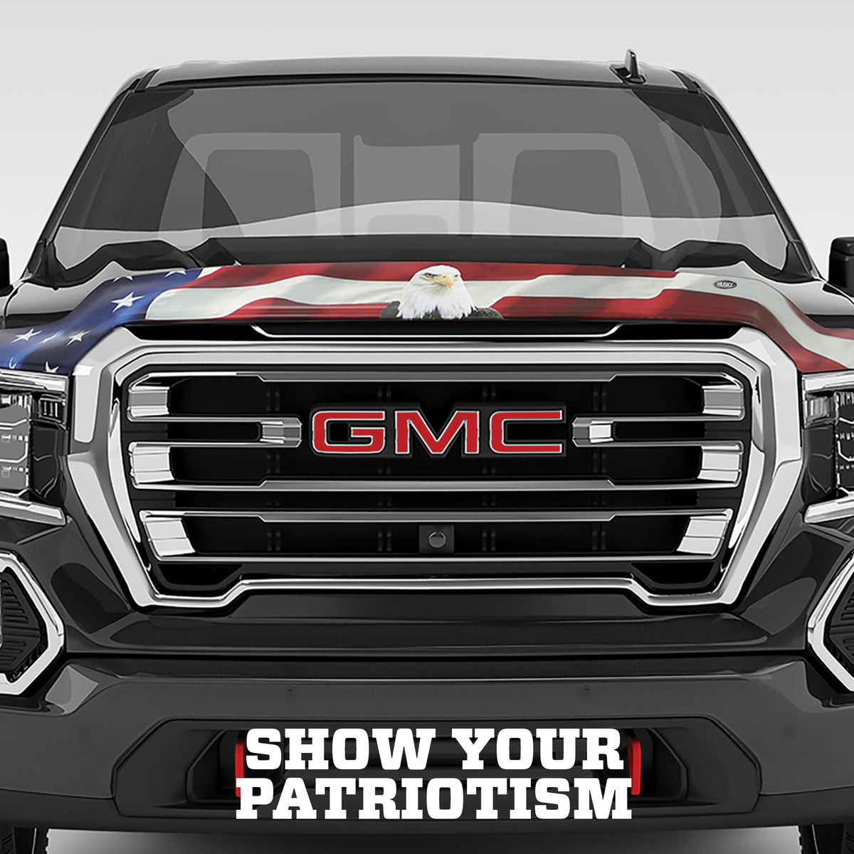 Husky Liners 2818131 Hood Protector w/American Flag