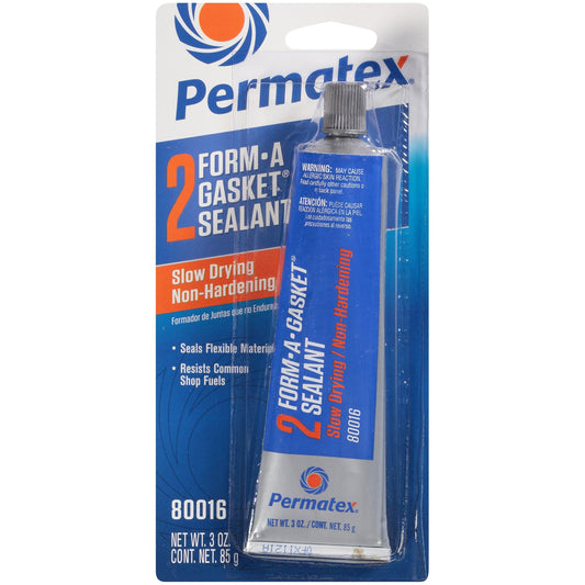 PERMATEX 80016 Permatex 80016 Form-A-Gasket #2 Sealant, 3 oz., Blue
