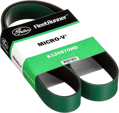 Gates K120570HD FleetRunner Heavy-Duty Micro-V Serpentine Drive