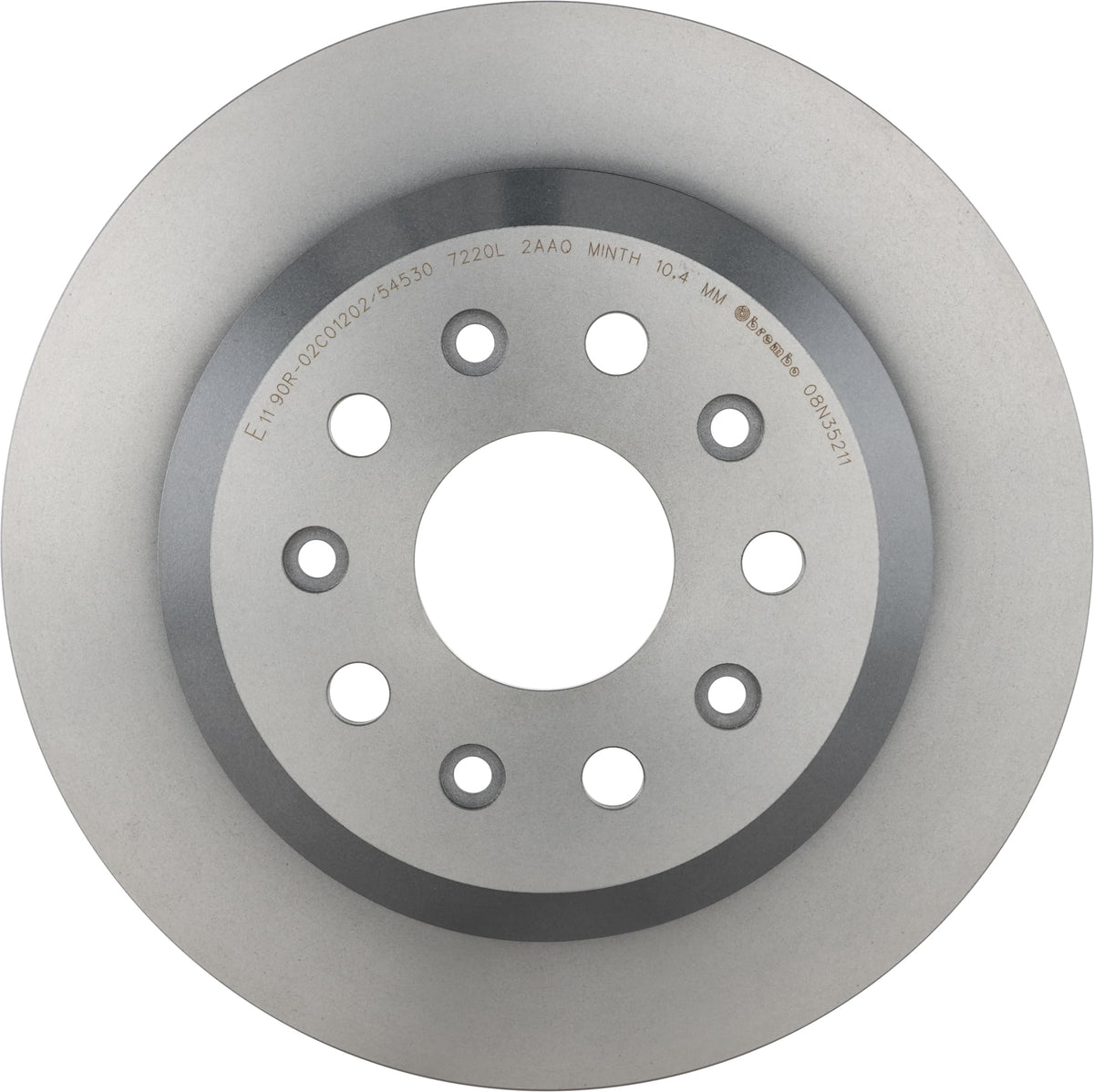 BREMBO 08N35211C02 Brembo 08.N352.11 UV Coated solid Rear Brake Rotor JEEP OE# 68273464AA