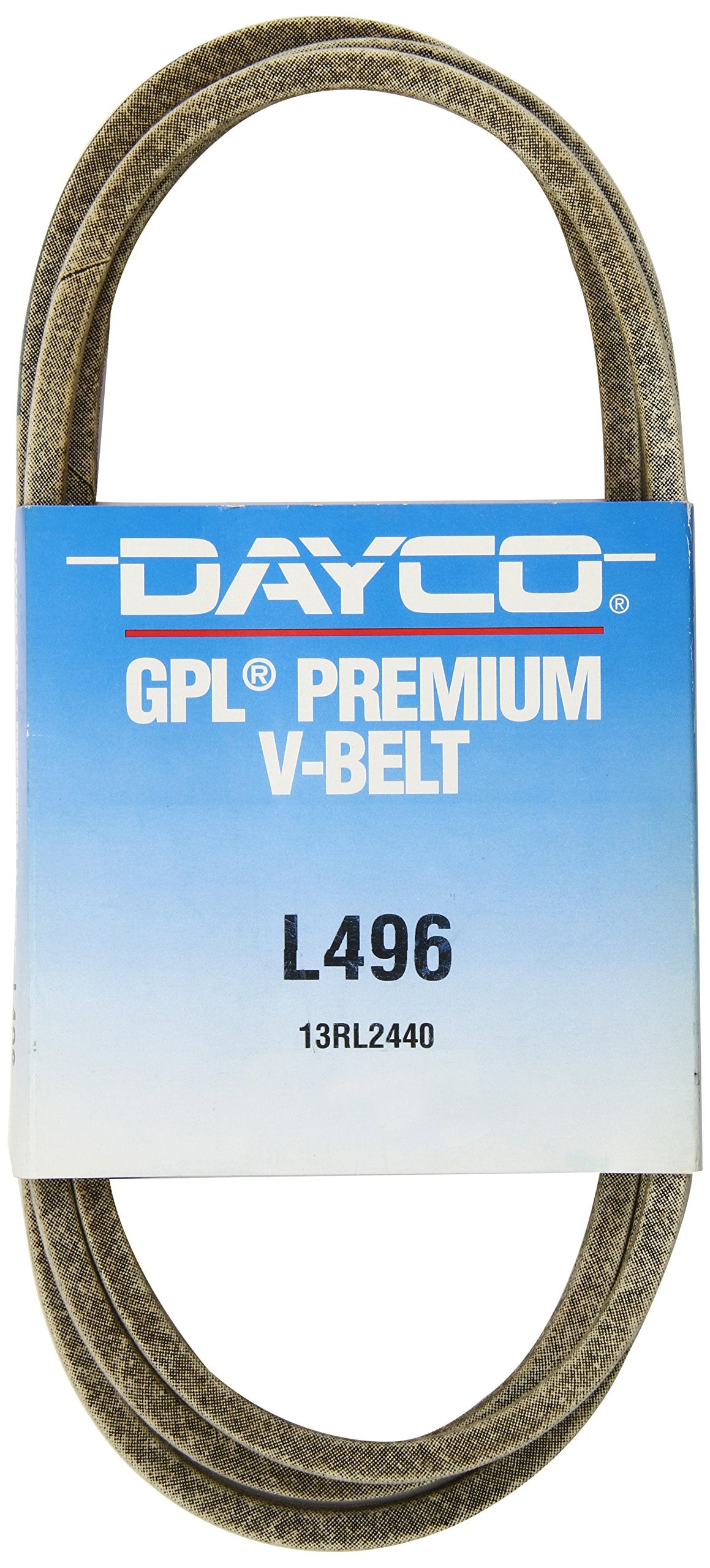 Dayco L496 Numerous Applications Utility V-Belt