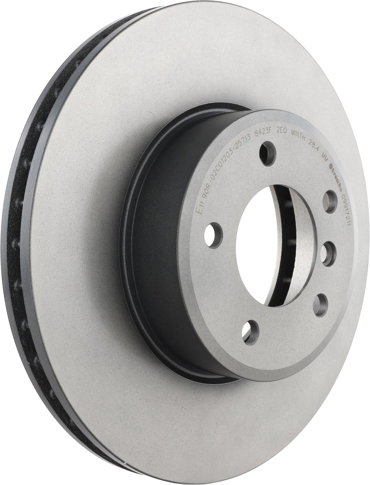 BREMBO 09917211C02 Brembo 09.9172.11 UV Coated vented Front Brake Rotor BMW/BMW (BRILLIANCE) OE# 34116864906