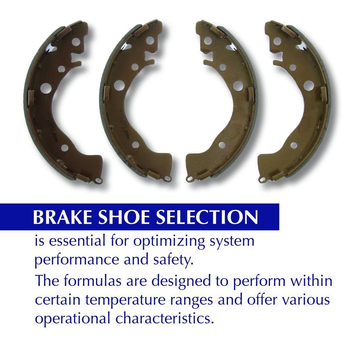 CENTRIC PARTS 111.02800 Centric Premium 111.02800 Automotive Rear/Front Drum Brake Shoe Set for Selected Chevrolet, GMC, Jeep, Workhorse Model Years