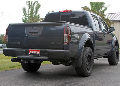 FLOWMASTER 718103 Flowmaster 718103 FlowFX Cat-Back Exhaust Kit 2.5 Inch Dual Side Exit 409 Stainless Steel 4.5 Inch Black Ceramic Stainless Tips Compatible with 2005-2019 Nissan Frontier 4.0L V6 2/4WD all Wheelbases