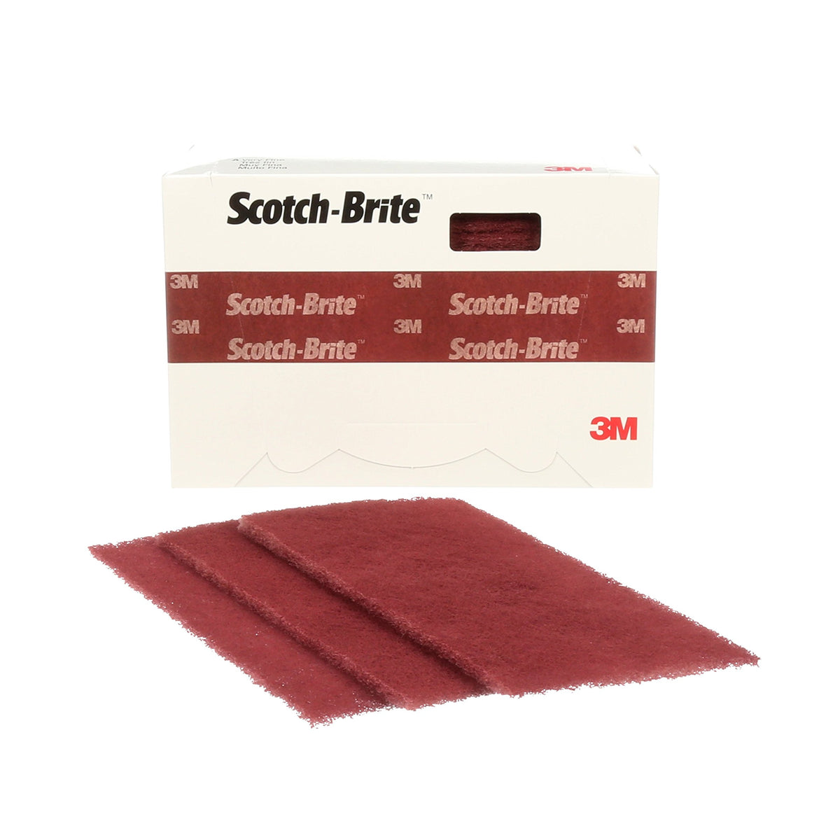3M 64659 3m 3M-64659 Scotch-brite Durable Flex Hand Pad, Mx-hp, 4 1/2 X 9, Very Fine