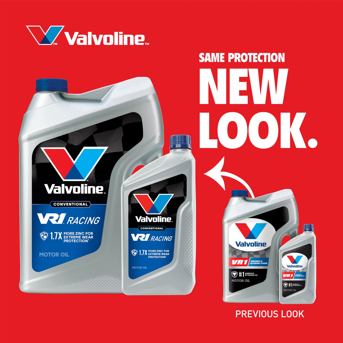 VALVOLINE 822388 Valvoline VR1 Racing SAE 10W-30 Motor Oil 1 QT, Case of 6
