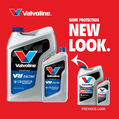 VALVOLINE 822388 Valvoline VR1 Racing SAE 10W-30 Motor Oil 1 QT, Case of 6