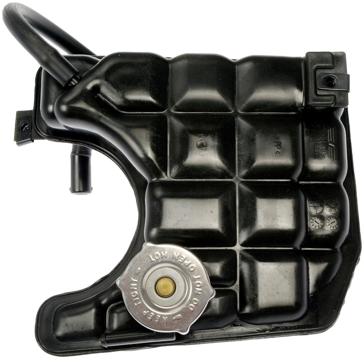 DORMAN 603-133 Dorman 603-133 Front Pressurized Coolant Reservoir with Cap Compatible with Select Cadillac Models