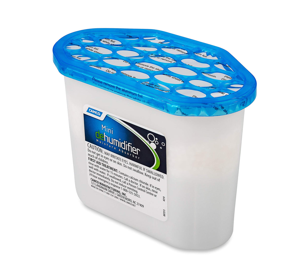 CAMCO 44195 Camco Camper/RV Mini Dehumidifier - Moisture Absorber for Small Spaces - Fragrance Free (44195)