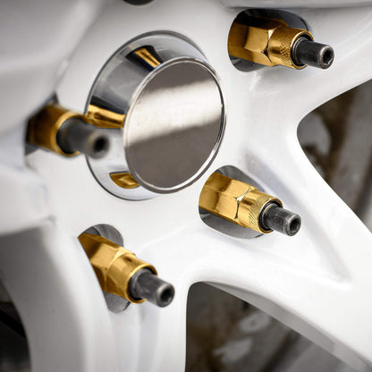 Dorman 713-485K GOLD OPEN END KNURLED WHEEL NUTS