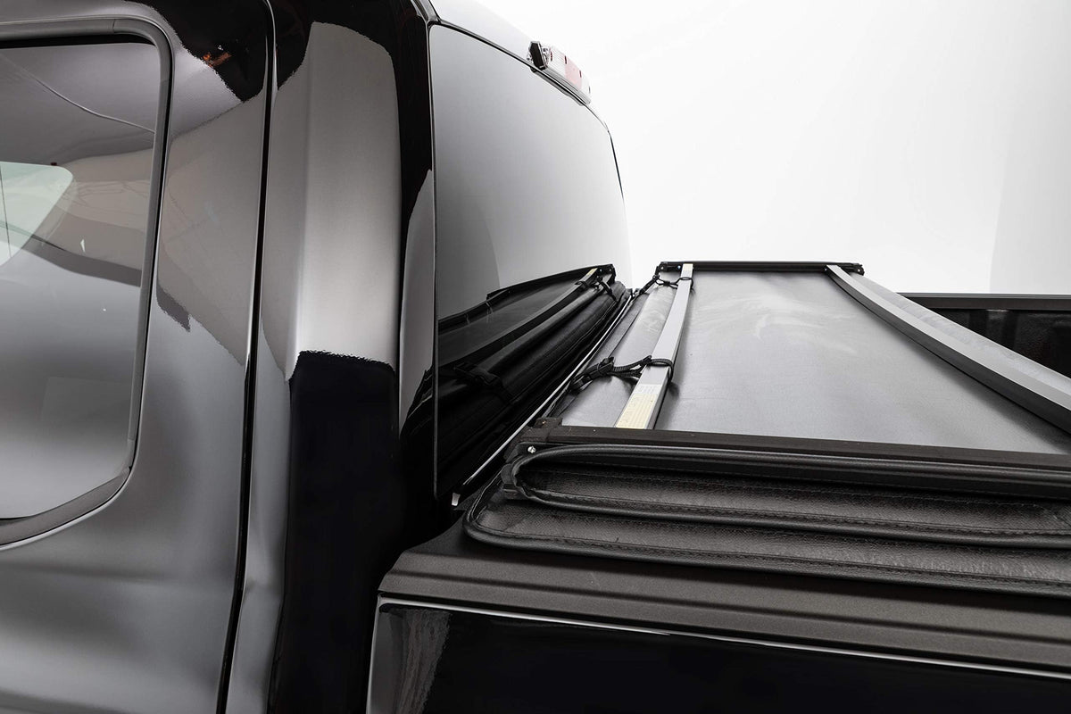 LEER 630284 LEER Latitude | Fits 2004-2014 Ford F-150 with 5.6 FT Bed | Easy Install, Soft Tri-Fold Truck Bed Tonneau Cover