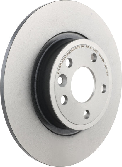 BREMBO 08C20811C02 Brembo 08.C208.11 UV Coated solid Brake Rotor JAGUAR/JAGUAR (CHERY)/LAND ROVER/LAND ROVER (CHERY) OE# LR061388
