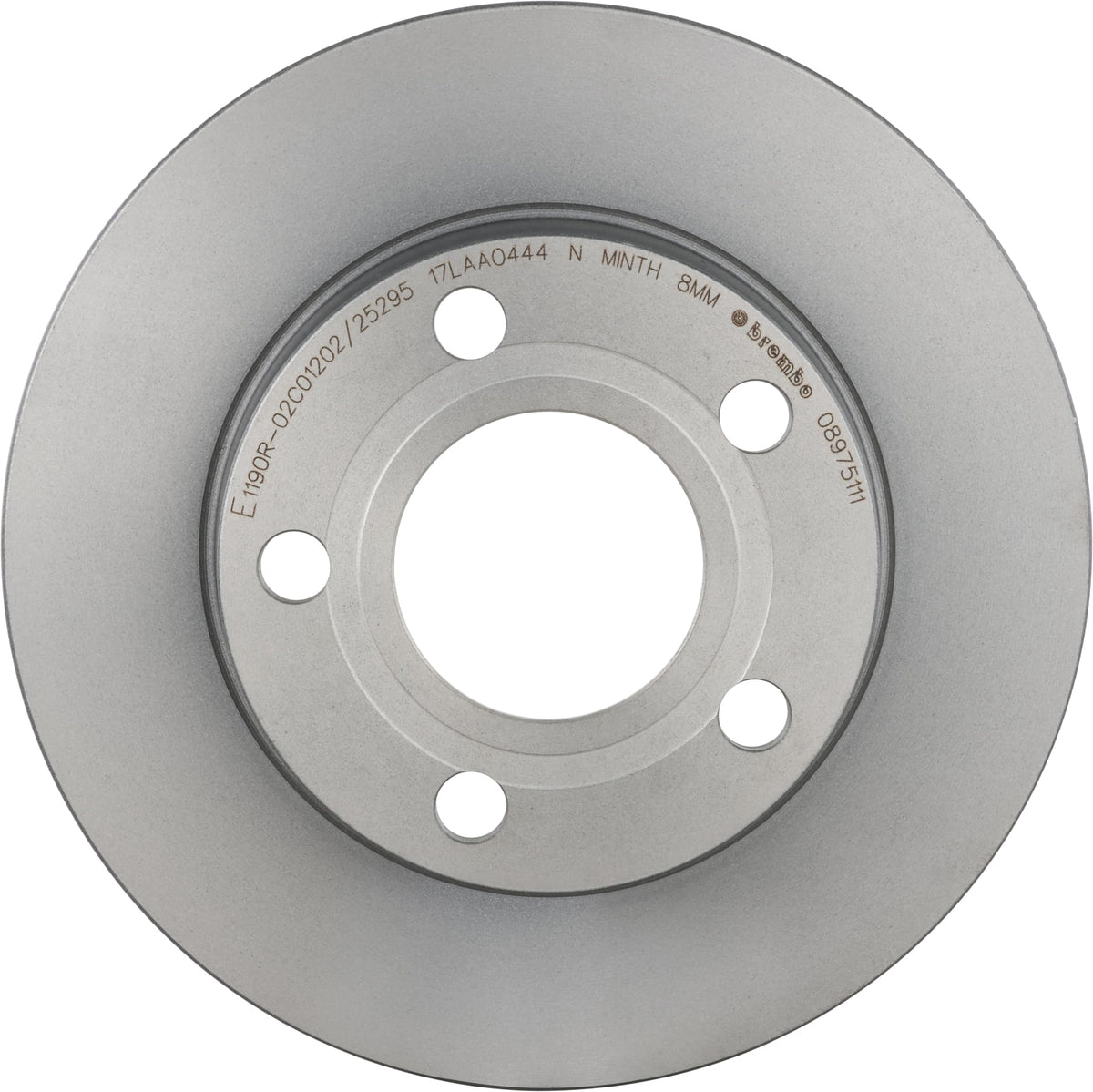 BREMBO 08798411C02 Brembo 08.7984.11 UV Coated solid Rear Brake Rotor FORD USA/LINCOLN/MERCURY OE# F3DZ2C026A
