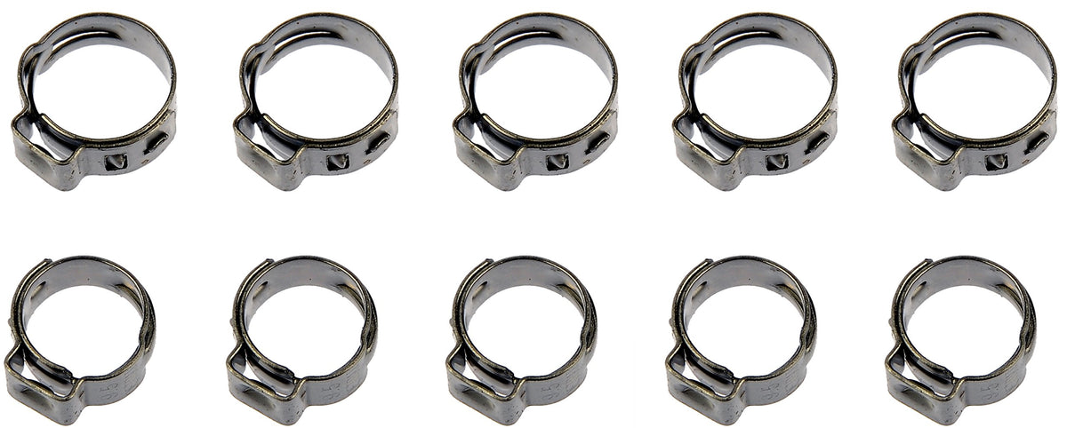 DORMAN 800-306 Dorman 800-306 Fuel Line Pinch Clamp Assortment - 5 Each - 5/16In. And 3/8In., 10 Pack Universal Fit