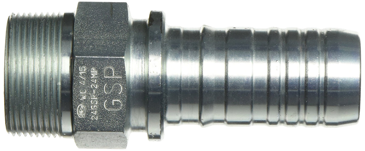 Gates G22100-2424 GlobalSpiral Series Couplings, Male Pipe NPTF