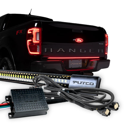 PUTCO 9201960-06 Putco 9201960-06 2017-2019 Ford Super Duty 60-Inch LED Tailgate Light Bar, Quick Connect Harness