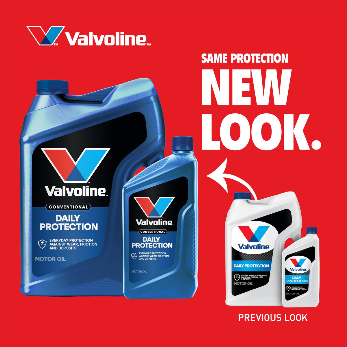 VALVOLINE 822344 Valvoline Daily Protection SAE 20W-50 Conventional Motor Oil 1 QT