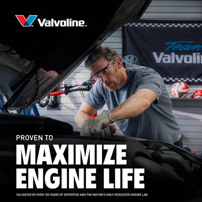 VALVOLINE 881159 Valvoline Daily Protection SAE 5W-30 Synthetic Blend Motor Oil 5 QT