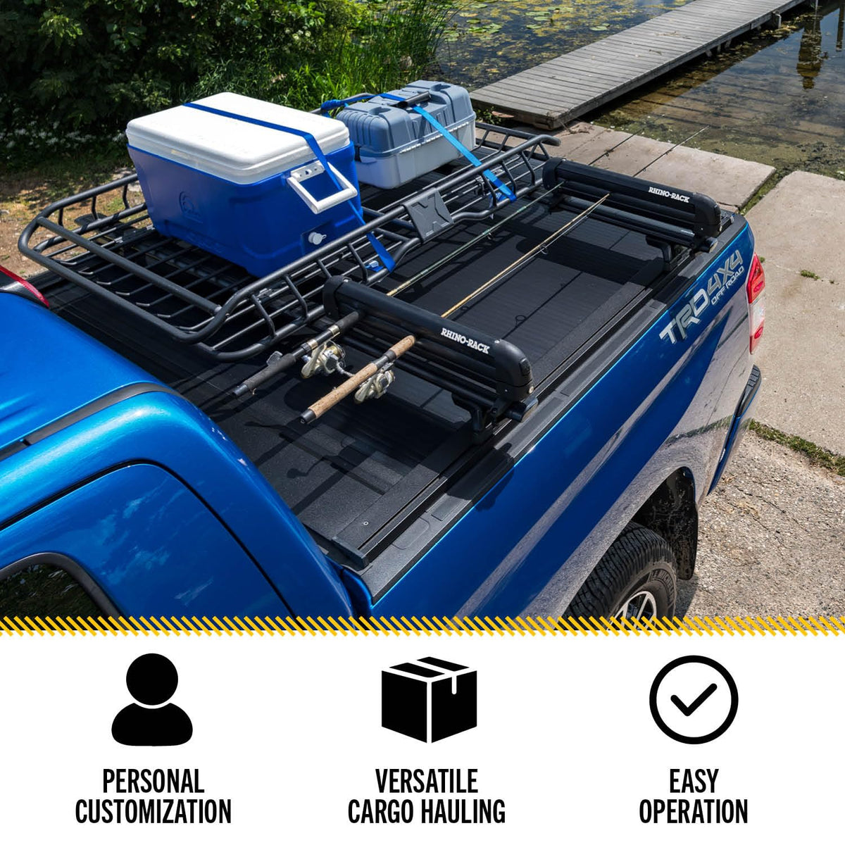 Retrax T-60245 RealTruck Retrax RetraxONE XR Retractable Truck Bed Tonneau Cover – T-60245 – Fits 2019 - 2025 Dodge Ram 1500, Does Not Fit w/ Multi-Function (Split) Tailgate 6' 4" Bed (76.3")