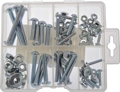 DORMAN 799-430 Dorman 799-430 STOVE BOLT WITH NUTS VALUE PACK-13 SKU S