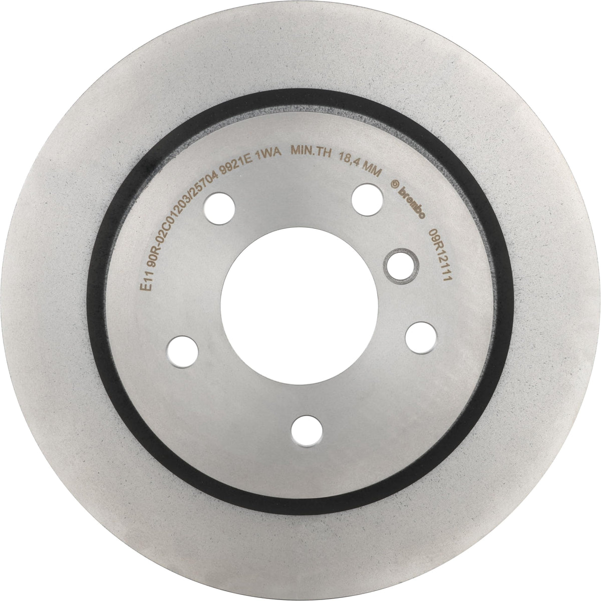 BREMBO 09R12111C02 Brembo 09.R121.11 UV Coated vented Rear Brake Rotor BMW OE# 34216782605