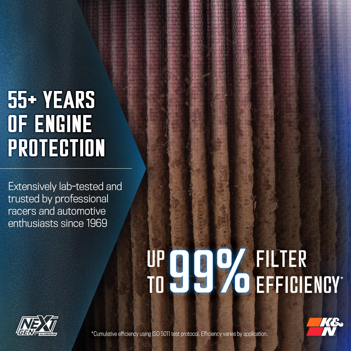 K&N FILTER 70-1578 K&N NextGen Aluminum Cold Air Intake System: High-Flow Cotton Filter: Compatible with 2019-2026 DODGE/RAM 1500; 70-1578