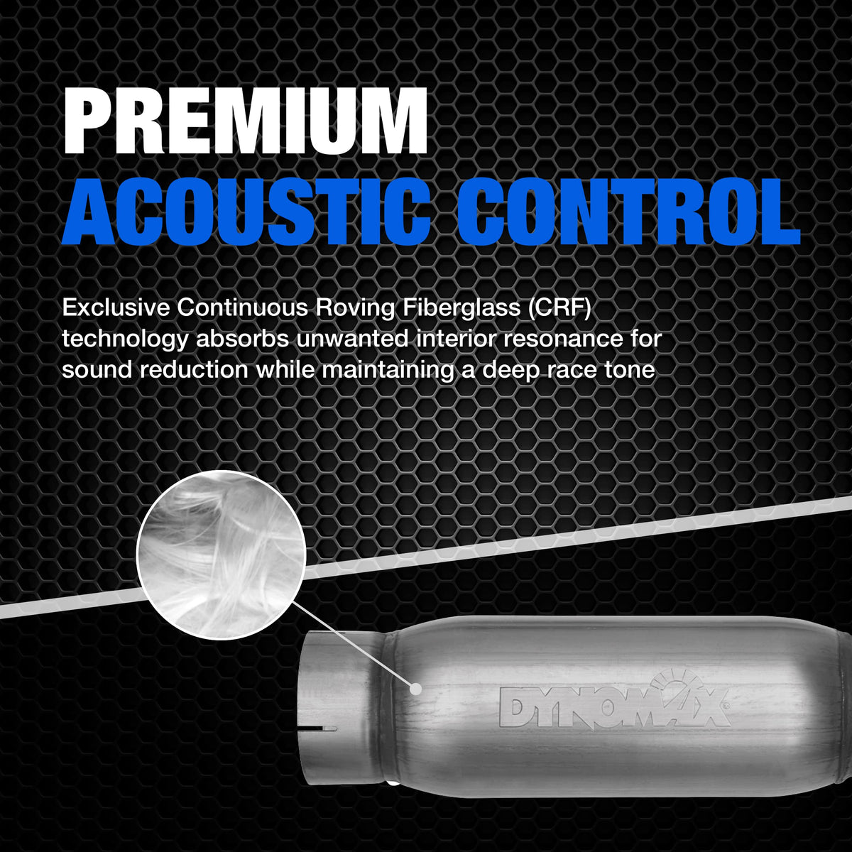 DYNOMAX 24222 Dynomax Race Bullet 24222 Exhaust Resonator