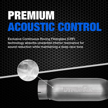 DYNOMAX 24222 Dynomax Race Bullet 24222 Exhaust Resonator
