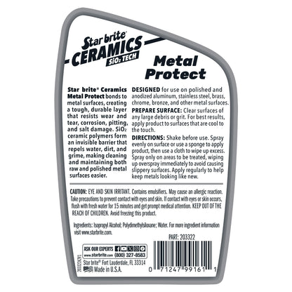 STAR BRITE 203322 STAR BRITE Ceramic Metal Protect - SiO2 Polymer Protection