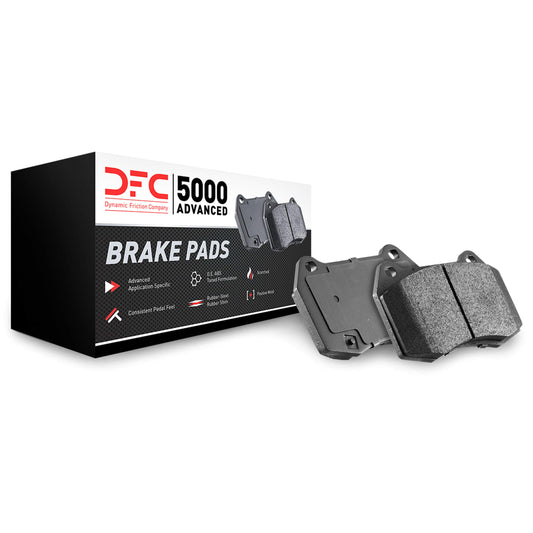 Dynamic Friction 1551-1057-00 ADVANCED BRAKE PADS-CERAMIC