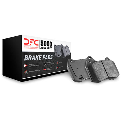 Dynamic Friction 1551-0052-00 ADVANCED BRAKE PADS-SEMI MET
