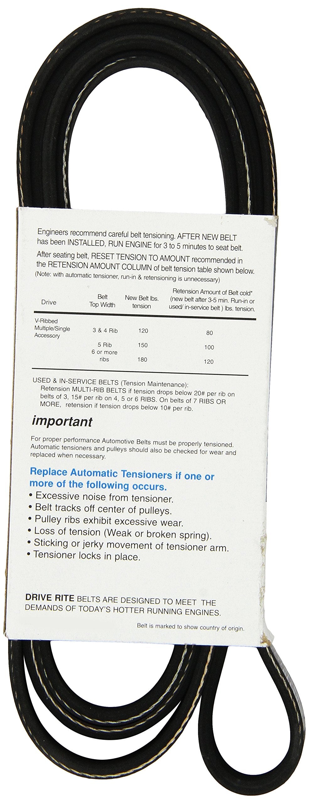 Dayco 5060830DR Serpentine Belt