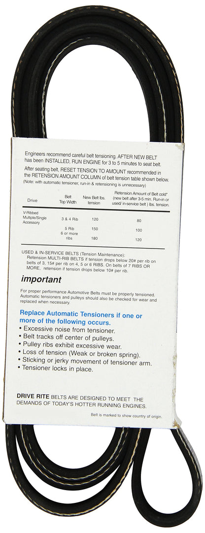 Dayco 5060830DR Serpentine Belt