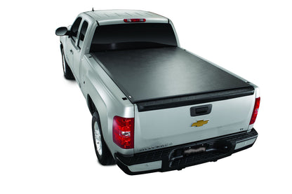 TRAILFX TFX1210 TrailFX Tonneau Cover Fits 2023-2025 Chevrolet Silverado 1500 and GMC Sierra 1500 Soft Rolling Lockable Black Vinyl with Aluminum Rails Tonneau Cover TrailFX TFX1210