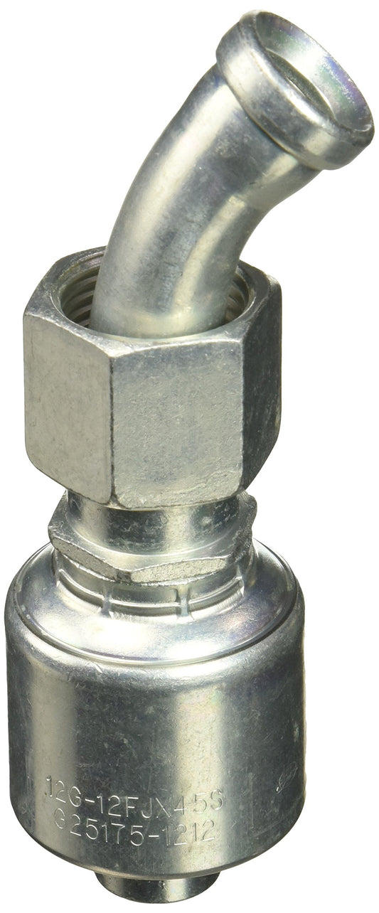 Gates G25175-1212 Female Jic 37 Flare Swivel 45 Bent Tube (Mega