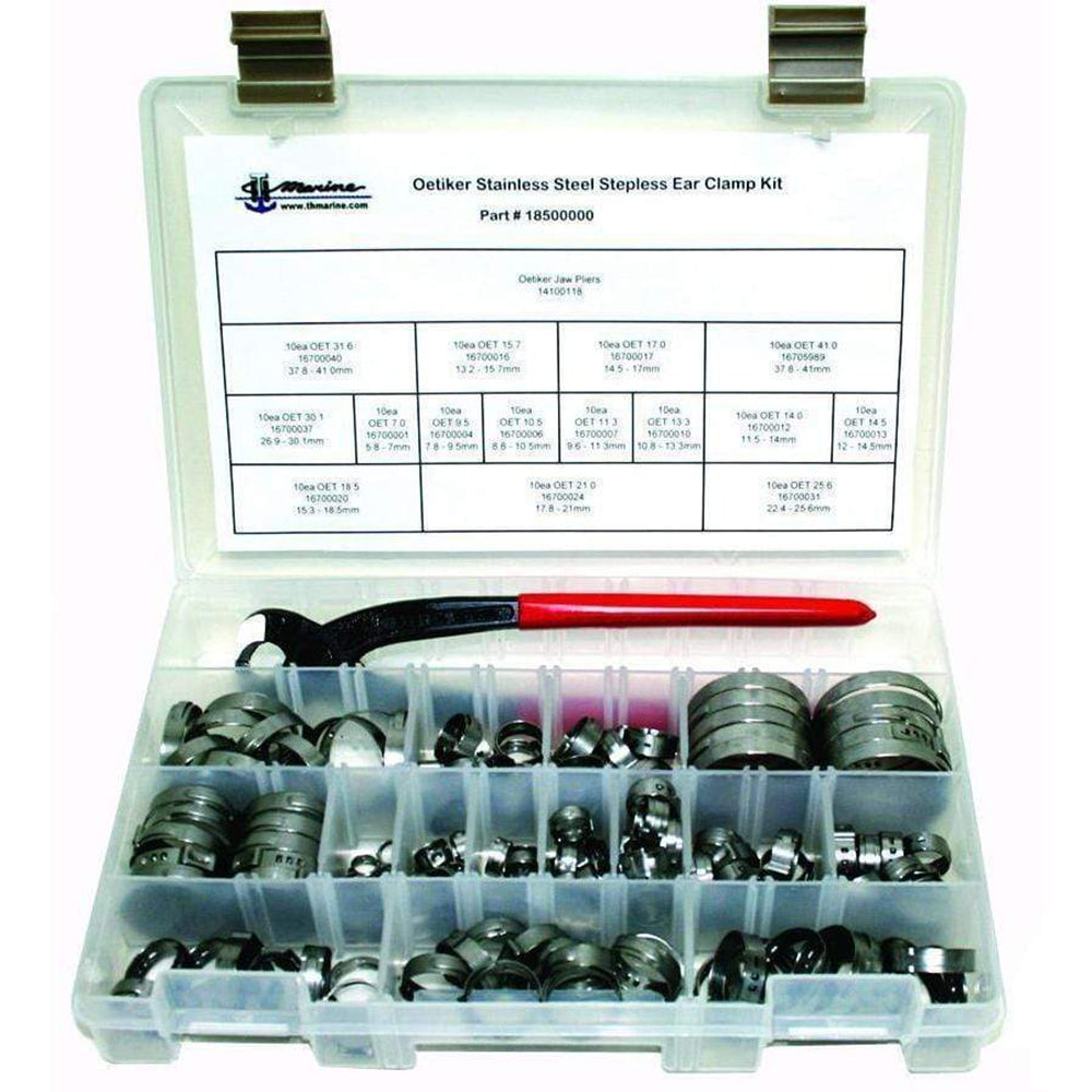 T-H Marine 18500000 Oetiker Stepless Clamp Kit w/Pliers
