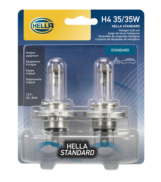 Hella H435/35WTB BULB H4 12V 35/35W P43T T4.625 (2