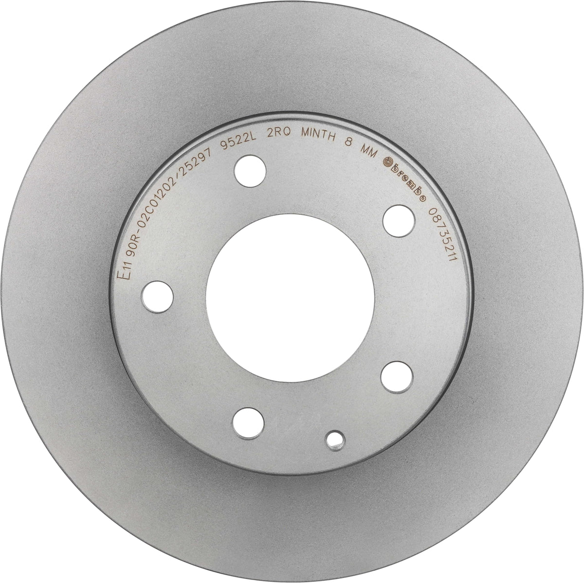 BREMBO 08735211C02 Brembo 08.7352.11 UV Coated solid Rear Brake Rotor FORD USA/HAIMA (FAW)/MAZDA OE# GTYF26251C