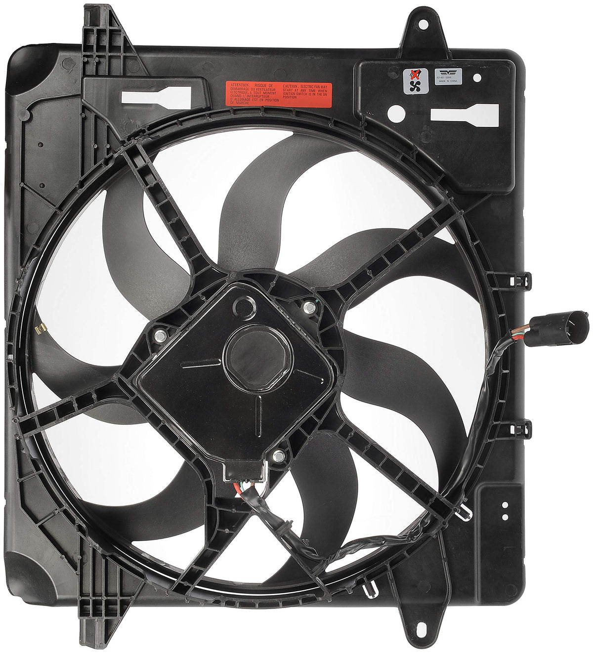 DORMAN 621-601 Dorman 621-601 RADIATOR FAN ASSEMBLY WITH BRUSHLES
