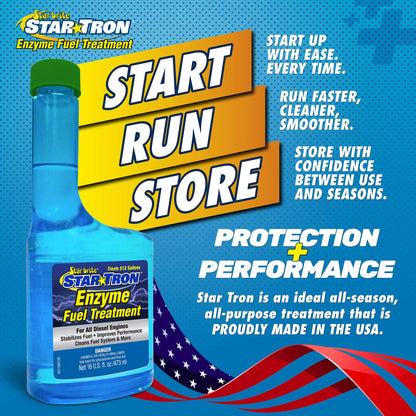 STAR BRITE 093132 Star brite Star Tron Enzyme Fuel Treatment - Super Concentrated Diesel Formula - 32 oz
