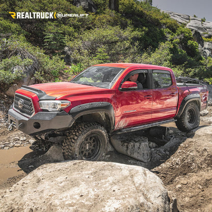 SUPERLIFT 40046 SUPERLIFT SUSPENSION 2" Leveling Kit for Toyota Tacoma | Strut Spacers | 40046 | Fits 2005-2023 Toyota Tacoma ( Does Not fit PRO Series, XSP-X Models, T/X Baja Models, or 5 Lug Wheels )