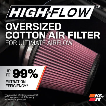 K&N FILTER 57-2541 K&N Cold Air Intake System: High-Flow Air Filter, Increase Performance & Towing: Compatible with 1997-2004 Ford/Lincoln: Expedition, F150, Navigator, 57-2541