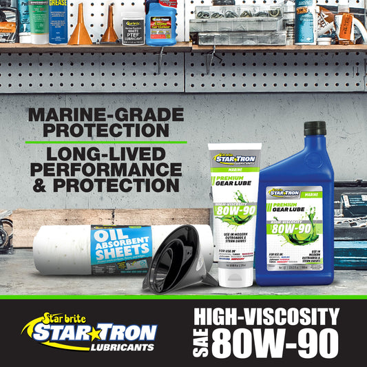 STAR BRITE 027032P STAR BRITE Star Tron High Viscosity 80W90 Lower Unit Gear Lube