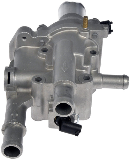 DORMAN 902-033 Dorman 902-033 Integrated Thermostat Housing Assembly with Sensor Compatible with Select Chevrolet Models (OE FIX)