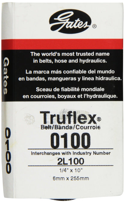Gates 0100 Truflex FHP Low Horse-Power V-Belt