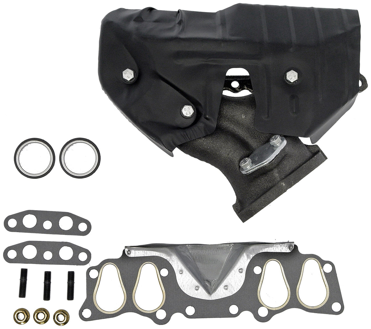 DORMAN 674-272 Dorman 674-272 Exhaust Manifold Kit - Includes Required Gaskets and Hardware Compatible with Select Toyota Models