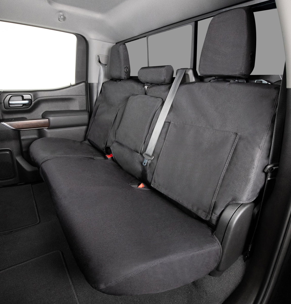 Covercraft SS3486WFBK Custom Front Row Polyester SeatSavers by Covercraft
