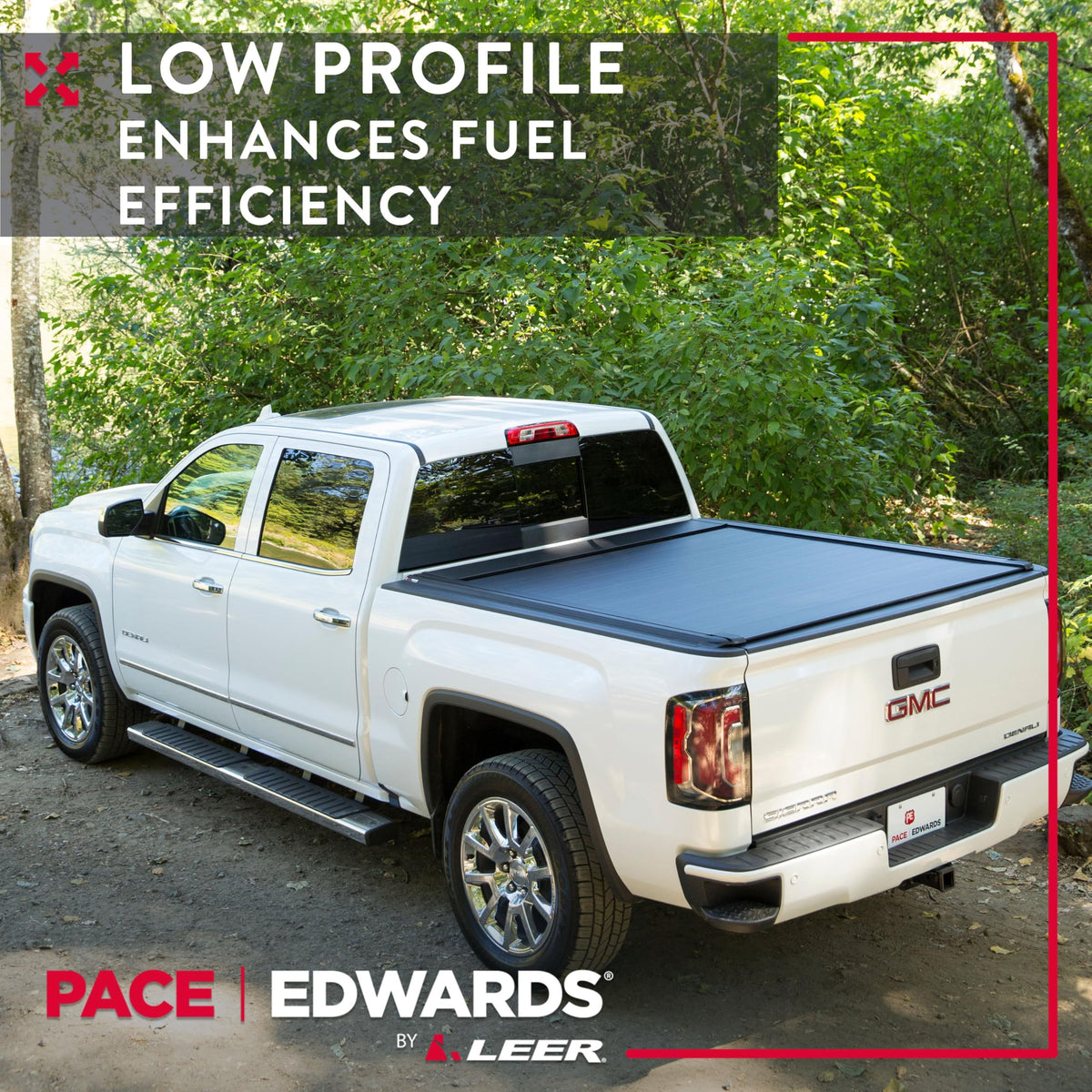 PACE EDWARDS KR2128 Pace Edwards UltraGroove Retractable Tonneau Cover for 2019-2026 Chevy/GMC Silverado/Sierra 1500 Crew Cab, 6' 6" Truck Bed
